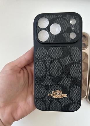 Чохол,чехол coach для iphone 17, 17 pro, 17 pro max 4