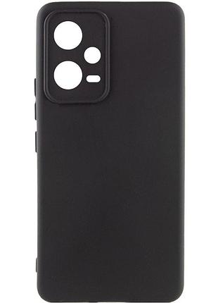 Чехол silicone cover lakshmi full camera (aaa) для xiaomi poco x5 5g / redmi note 12 5g черный / black
