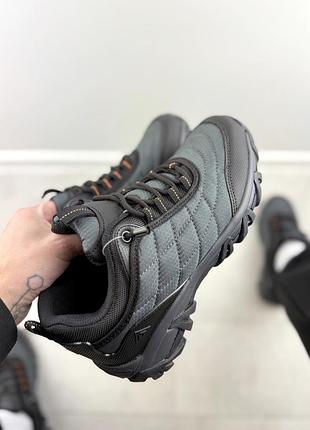 Мужские серые кроссовки terrex pro gray, демисезонные кроссовки