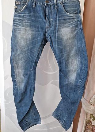 Джинсы мужские g-star raw, с анатомическим кроем, индия, размер: w 31, l 32