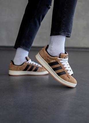 Adidas campus 00s brown black white