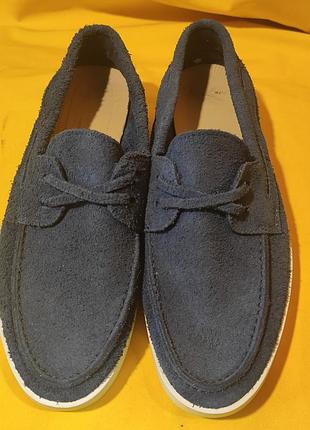 Чоловічі замшеві мокасини sperry
