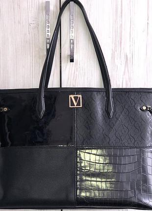 Сумка victoria’s secret чорна
