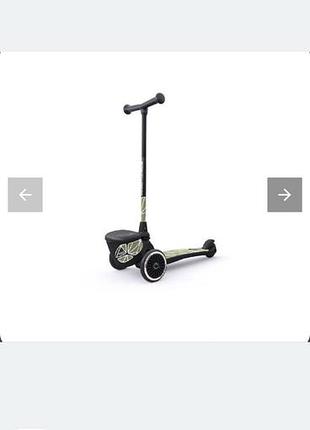 Самокат scoot and ride highwaykick 2 lifestyle brown lines
