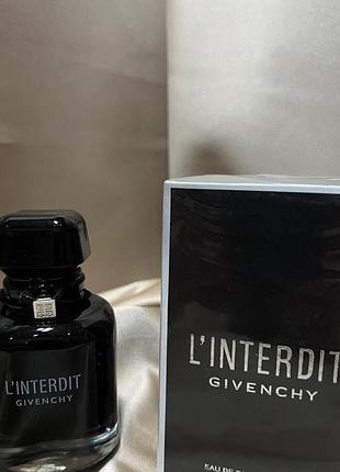 Givenchy l interdit intense 80 мл оригинал