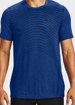 Under armour seamless wave ss t-shirt футболка