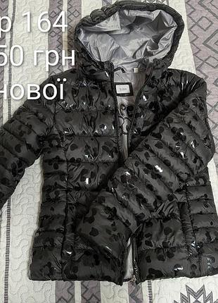 Демісезонна куртка blukids для дівчинки, р. 164, стан нової