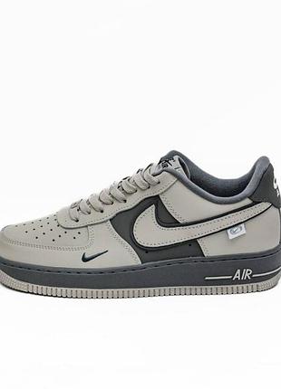 Женские кроссовки nike air force 1 grey dark grey / smb+ 🔗