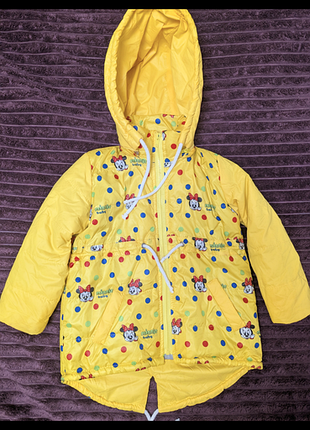 Куртка вітровка на дівчину 110см.