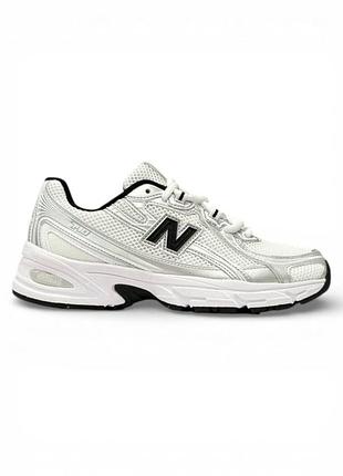 Женские кроссовки new balance 740 white silver black / smb+ 🔗