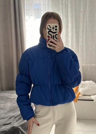 Куртка в кольорі електрик  shein