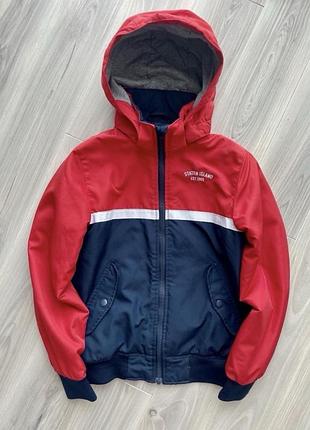 Класна демісезонна/весняна куртка-бомбер zara на хлопчика 8-10 років