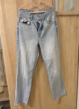 Джинси світлі pull and bear eur 34