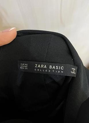 Маленька чорна сукня zara basic 3