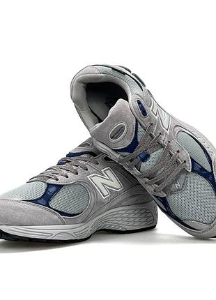 Чоловічі кросівки new balance 2002r x jjjjound gtx grey navy
