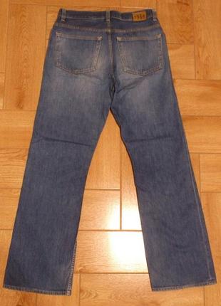 Джинсы мужские хлопковые синие гап гэп джинси чоловічі бавовняні gap boot fit w32 l32🇲🇽3 фото