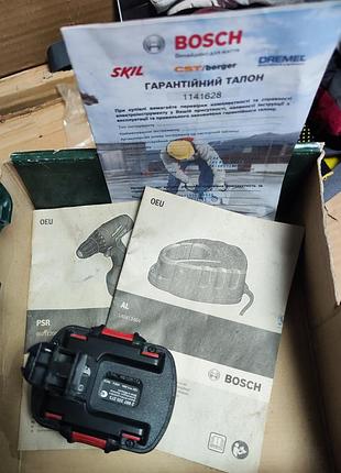 Bosch psr 1200  шуруповерт 2
