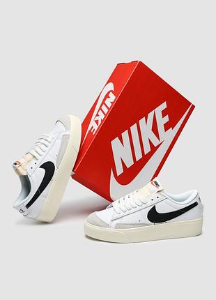 Кроссовки найк nike blazer low platform