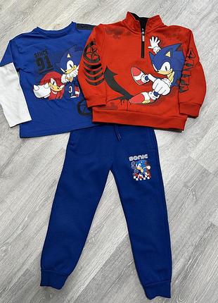Костюм primark sonic , 5-6лет
