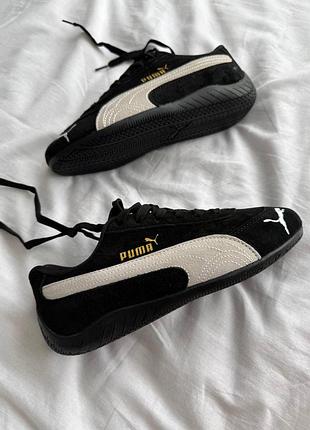 Puma speedcat og black white