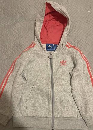 Оригінальний спортивний костюм adidas дитячий на дівчинку