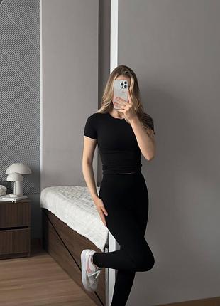 Женские леггинсы, басовые базовые лосины