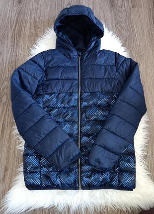 Куртка весенняя на мальчика 164 р, синяя куртка