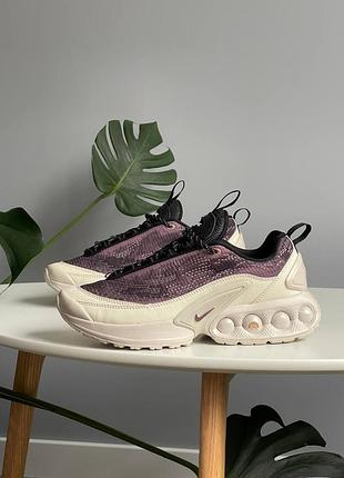 Мужские кроссовки nike air max dn beige grey найк бежевого с серым цветами