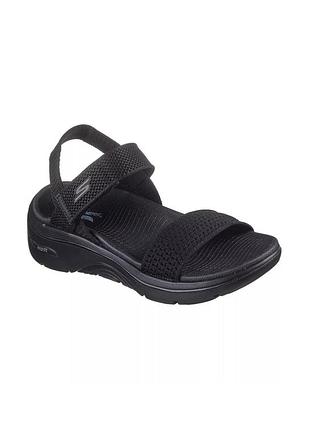 Женские текстильные сандалии skechers