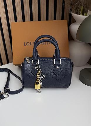 Шкіряна сумка міні бочонок speedy 16см l