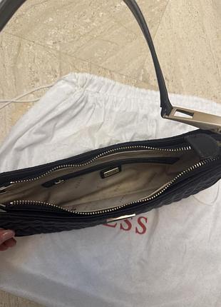 Сумка чорна guess 6