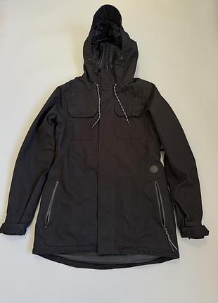 Женская куртка volcom snowboard jacket black size xl dc burton bogner