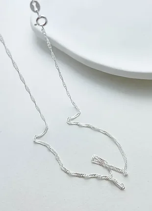 Цепочка плетения "water wave", 50 см