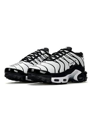 Жіночі кросівки nike air max plus white black