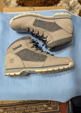 Черевики timberland × woolrich чоловічі шкіряні трекінгові 42 / 27 см