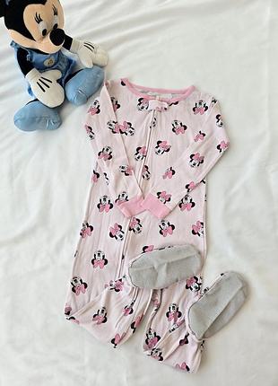 Человечек слип carters для девочки минный маус
