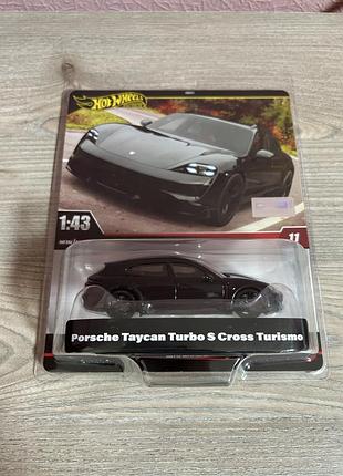 Hot wheels porsche taycan turbo s cross turismo 1:43 хот вілс порше