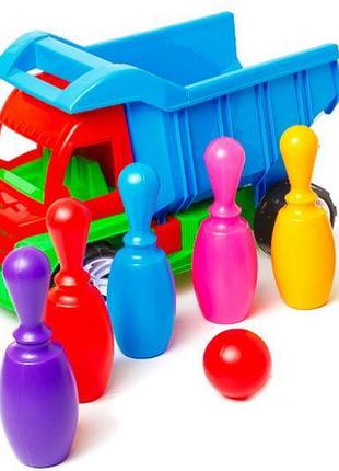 Грузовик "алексбамс" с кеглями 084 bamsic