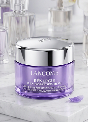 Высокоэффективный антивозрастной крем для кожи лица lancone renergie h.p.n. 300-peptide creme. 15 ml.