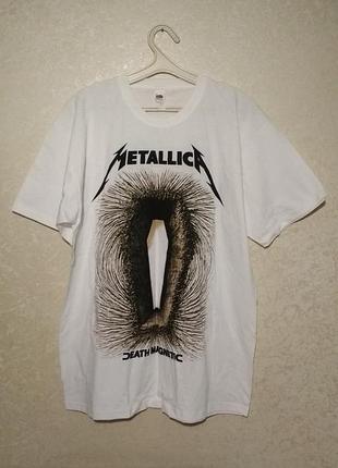 Футболка metallica death magnetic merch (l-xl) оригинал