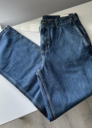 Мужские джинсы zara regular straight, новые джинсы зара, синий цвет