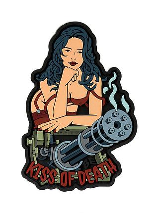 Brand element нашивка kiss of death pvc