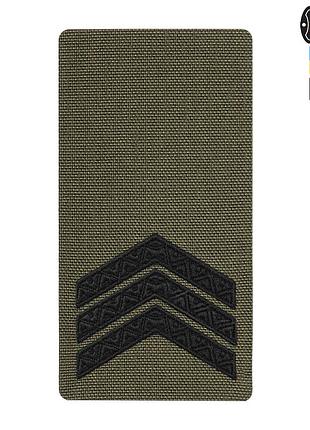 M-tac погон на липучці сержант (вишивка) ranger green