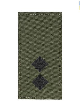 M-tac погон мо лейтенант на липучке олива