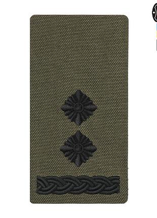 M-tac погон на липучці підполковник (вишивка) ranger green