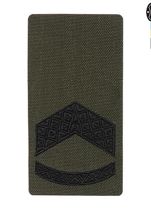 M-tac погон на липучці штаб-сержант (вишивка) ranger green