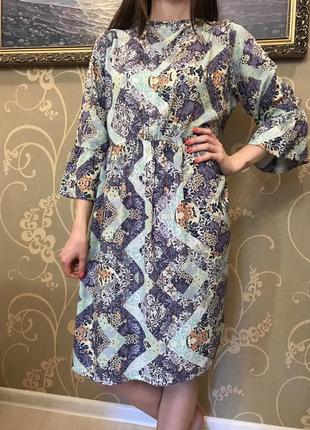 Очень красивое и стильное брендовое платье..100% modal 19,1.