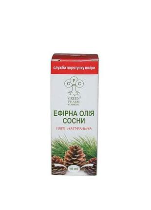 Эфирное масло сосни 10мл тм green pharm