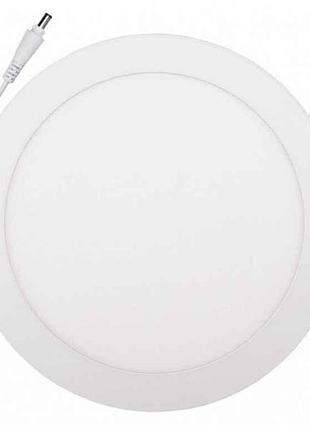 Панель led коло 24w 4000k ip20 (dlr-24n) тм luxel