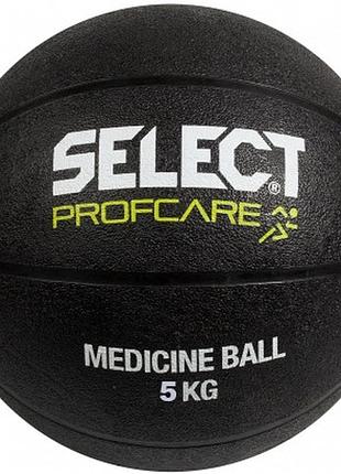 М’яч медичний select medicine ball (010) чорний, 5кг